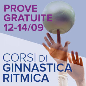 Prove gratuite corsi ginnastica ritmica